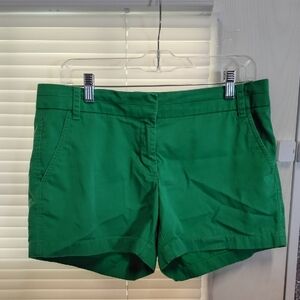 J. Crew Vibrant Green Women's Bermudas